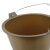 得豫工品 泥工瓦工小灰桶 建筑工地用牛筋桶 塑料桶 耐磨加厚水泥桶 15.5cm常规款灰色带手提 一个价