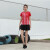芳菲莎（Fangfeisha） 乒乓球服套装男女新款羽毛球衣运动服短袖训练比赛服速干网球服装定制印字 红色男款套装 L