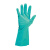 赛立特安全NL15丁腈防化学防护手套植绒衬里31.5cm防水耐油手套绿色L码12双装