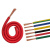 TEV高柔性拖链电子线0.12 0.2 0.3 0.5平方自动化设备信号控制线 红色1米 1m 1芯0.12平方毫米