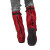 出极  防雨鞋套 高筒牛津布反光防雨鞋套 便携式防水耐磨鞋套 单位：双 红色XXL 