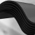绝缘高低压胶板黑胶皮配电室专用橡胶板垫-单位件-2件起批-5天发 黑色厚8mm1米宽5米长-25KV