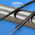 丰应子 皮线光缆4芯2钢丝室内单模成品光纤跳线SC接头100米 FYZ-WQ816