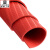 洛楚 绝缘橡胶板2mm红色条纹1米x12米 配电房绝缘橡胶垫 高压绝缘垫配电室绝缘板