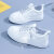 Gary orent单网小白鞋女2023新款夏季镂空网鞋网面透气运动板鞋休闲百搭女鞋 白色 38