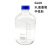 蓝盖丝口试剂瓶中性料硼硅玻璃瓶 实验室5升储液大瓶子GL60螺口 5L