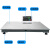 琴奋 电子地磅秤物流农业地磅称工业级小型平台1.5*1.5米承重0-3吨