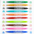 【联新办公】日本zebra斑马记号笔彩色标记双头油性不掉色MO-120-MC彩色马克勾线笔儿童绘画 粉色
