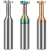 定制适用T型刀钨钢合金涂层T型槽铣刀铝用钢用T形刀1 1.5 2 3 4 6 8 10MM 55度钢用-12MM-（刃高1-5） 备注刃高