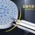 赤奥多功能太阳能电热水器花洒喷头粗大出水孔大头软管套装大号通用增 B款5档+1.5米软管