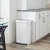 英国现货simplehuman厨房客厅卫生间办公不锈钢矩形45L收纳垃圾桶 黑色