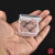 透明小盒子迷你A3818零件盒塑料盒小方盒小产品包装盒耳塞盒 拍1000个起的单价