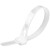 联嘉 自锁式尼龙扎带 捆绑带束线带塑料扎带 白色7.5×380mm 100条/包