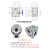 天宇NMRV63/40/9075减速机50带电机涡轮蜗杆蜗轮器小型齿轮箱一体 MNRV30输出孔14