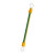 普力捷 光伏黄绿双色接地线 连接线孔径8mm（M8螺栓）4平方毫米长度：35cm