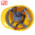 LISM印字 国标加厚ABS安全帽工地施工男领导建筑工程电力头盔定制logo 黄色 三筋透气ABS