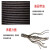 安达通 不锈钢透明包塑钢丝绳 PVC包胶涂塑绳 （6×12结构）直径3mm/100米