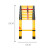定制 可伸缩安全梯 绝缘鱼竿梯电工梯绝缘玻璃钢爬梯 4米