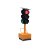 安徽红绿灯倒计时箭头灯300道路太阳能交通信号灯警示灯升降移动 2003单面3灯30瓦