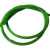 定制pu圆条圆带聚氨酯传动带绳工业实心皮带绿粗面优力胶条34568mm 绿色粗面直径9mm(一米价