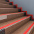 台阶自粘止滑条 楼梯防滑条 室外踏步PVC防水防滑贴 斜坡压条 蓝色 4CM宽带粘胶1米价