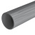 白色PVC管灰色给水管UPVC硬管管件20 25 32 50mm塑料鱼缸上下水管 灰色0.2米 20x2mm