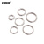 安赛瑞 不锈钢圆环（10个装）无痕无缝钢环实心圆圈O型链条接环钢圈 Φ5×30mm 430423