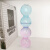 ins韩国同款透明球球玻璃插花花瓶 小众民宿工作室软装摆件拍照 乳白色