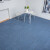 定制办公室地毯商用PVC拼接方块客厅台球厅水泥地隔音地垫大面积 蓝色条纹加强型 50*50cm1块沥青底