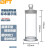 贝傅特 实验室标本展示瓶高硼硅密封玻璃样品瓶磨砂口加厚广口瓶 1个 45*120mm(约150ml）
