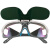 翻盖眼镜二合一两用可以上翻电焊防目镜墨绿透明 翻盖款眼镜 添新焊友