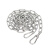 不锈钢金属 不锈钢长环金属 链条金属 不锈钢铁链 直径8mm长1米