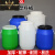 发酵桶50L级塑料桶圆桶化工桶60升储水密封桶有机肥堆肥 5L白圆加厚款