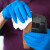 安美尚（ams）一次性丁腈手套 蓝色 1000只/箱  检查实验室工作防护  小码 A5206