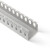 德力西电气 PVC配线槽 高50×宽45 银灰 50根(2米/根 ) 含线槽盖 齿形线缆走线槽