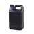 兰诗（LAUTEE）DA2202 加厚塑料桶酒桶带盖方桶香精包装桶多规格塑料壶 4L（半透明）新款2个装