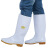 卫生靴中高筒白色雨鞋防油防滑耐酸碱水靴厨师劳保胶鞋水鞋 低筒 46码