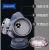 LISM日本重松防工业粉尘口罩u2k面罩原装滤芯电焊打磨船厂煤矿井下用 塑料头戴原装面罩+滤芯4个+100