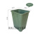 垃圾桶方形内胆桶分类铝塑料室外环保卫果皮壳箱户外大号筒内胆桶 F款30*25*43cm