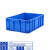 周转箱塑料收纳箱长方形盒加厚框物流筐胶箱整理筐子养鱼箱子龟箱 6503外径638*420*200