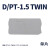 OLKWL（瓦力） 适配弹簧端子PT1.5-TWIN PT1.5-TWIN-PE的挡板D/PT1.5-TWIN