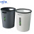 简约手提垃圾桶 卫生间厨房塑料垃圾桶办公室纸篓A 颜色随机发货