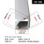 塑料线槽 三角明装PVC线槽阴角直角墙角扇形隐藏电神隐形阻燃塑料 H30白色 1米一根
