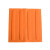 盲道砖橡胶 pvc安全盲道板 防滑导向地贴 30cm盲人指路砖Q 30*30CM(橙色点状)