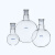 山顶松 单口圆底烧瓶 标准磨砂口耐高温球形实验室耗材 反应瓶 蒸馏瓶  100ml*19 