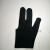 台球手套三指手套桌球球房台球厅左右手定制Logo工业品 普通款黑色