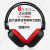 众信无线大学英语AB三级46级六级46专四级考试FM调频听力耳机 众信808耳机蓝色+电池 官方标配