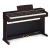雅马哈（YAMAHA）电钢琴YDP145电子钢琴88键重锤练习考级数码钢琴印尼进口 新品YDP165R棕色标配