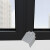 贝得力（BEIDELI）锻铝断桥铝窗户护角防撞角塑钢门窗内开窗直角铝合金窗角防撞护角 白蓝【1个】
