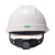 梅思安/MSA V-Gard500 ABS 透气孔V型安全帽工地施工建筑头盔 超爱戴帽衬 白色 1顶 可定制 IP